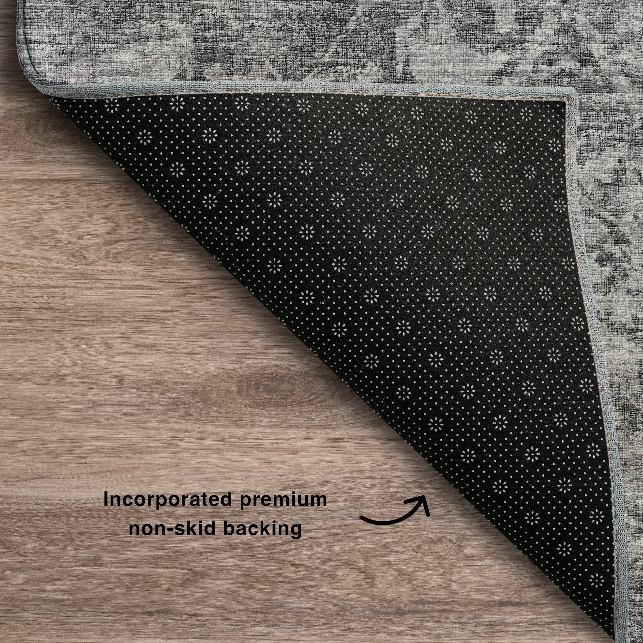 Aberdeen AB1 Graphite Rug