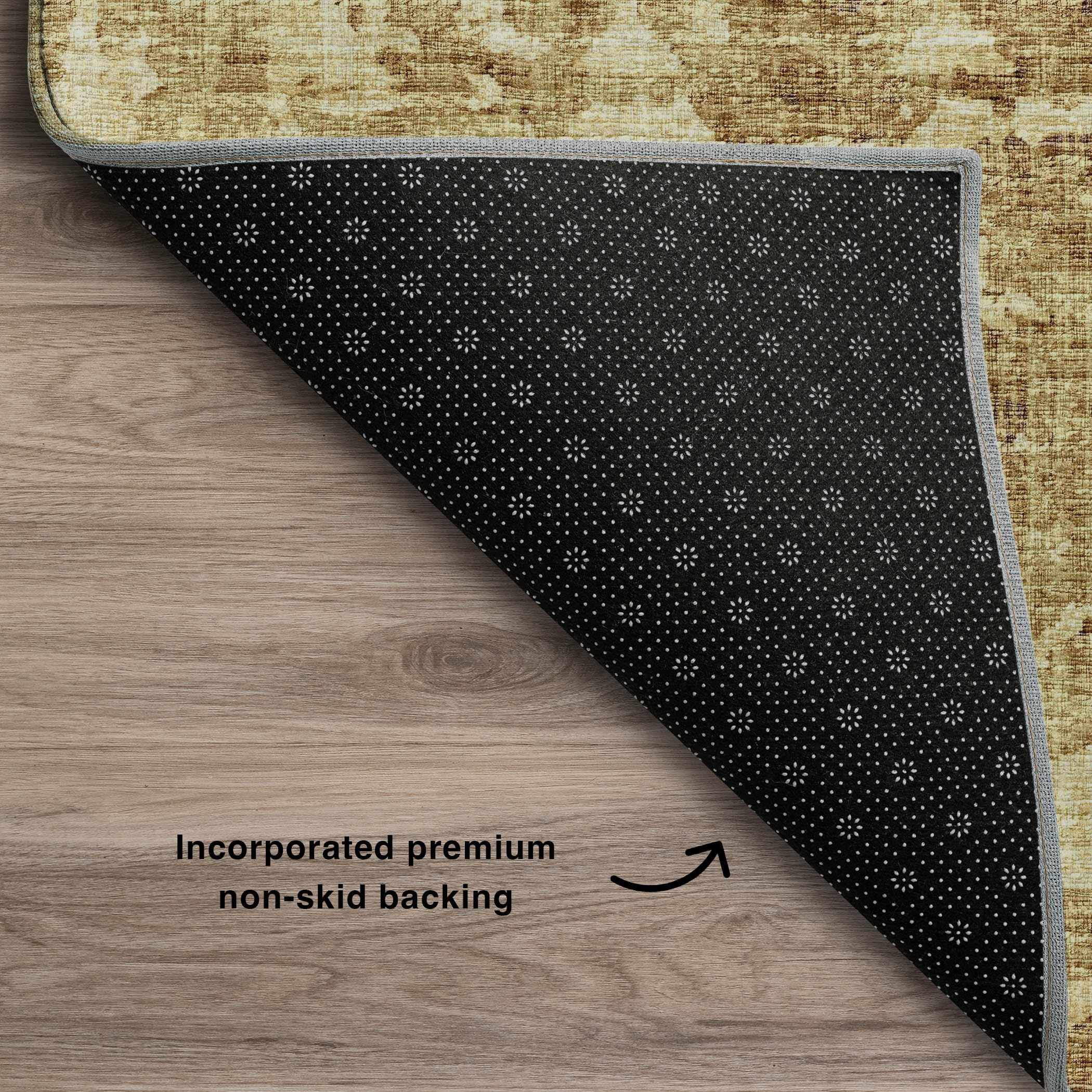 Aberdeen AB2 Gold Rug