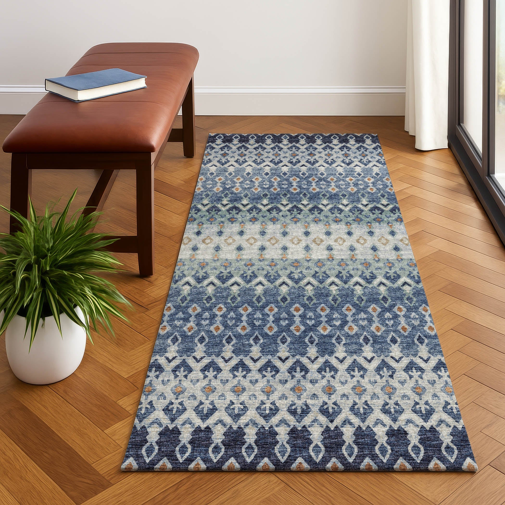 Brisbane BR1 Indigo Rug